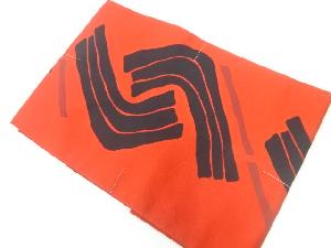 未使用品　抽象模様織出し名古屋帯